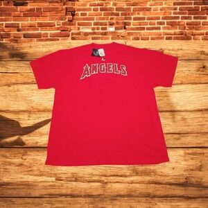 New Red Angels Baseball Team T Shirt Size 2x Large